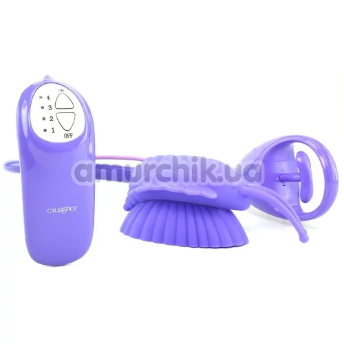 Вакуумная помпа для клитора Advanced Butterfly Clitoral Pump, фиолетовая
