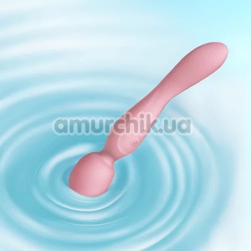 Універсальний вібромасажер Good Vibes Only Simi Double-Sided Wand, рожевий