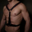 Портупея Whips Collection 00031 Leather, чорна - Фото №3
