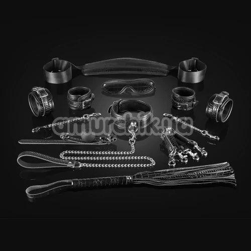 Бондажный набор Liebe Seele Temptation Bondage 8pcs Kit, черный