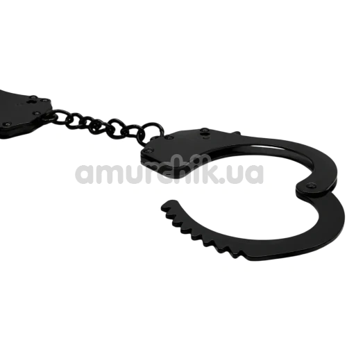 Наручники DS Fetish Metal Handcuffs, чорні