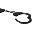Наручники DS Fetish Metal Handcuffs, чорні - Фото №3