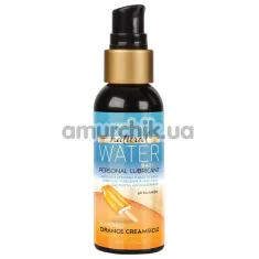 Лубрикант Sensuva Natural Water-Based Orange Creamsicle - апельсиновое мороженое, 57 мл - Фото №1
