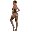 Комбинезон Star Night Open Triangle Net Bodystocking, черный - Фото №2
