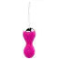Вагинальные шарики с вибрацией Boss Remote Control Tighten Vibrating Egg, темно-розовые - Фото №2