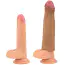 Насадка на пенис Revolutionary Silicone Nature Extender 2, коричневая - Фото №3