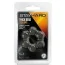 Эрекционное кольцо Stay Hard Thick Bead Cock Ring, черное - Фото №4