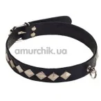 Ошейник sLash SUB Leather Choker, черный - Фото №1