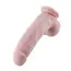 Фаллоимитатор-насадка Hismith Curved Realistic Dildo 8.27, телесный - Фото №2