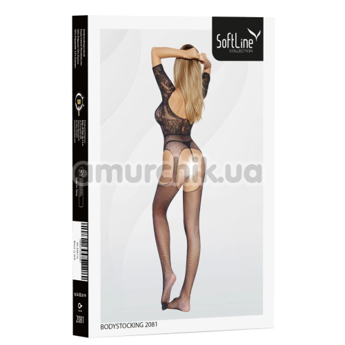 Комбінезон Bodystocking 2081, чорний