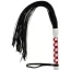 Флоггер sLash Premium Leather Flogger, бело-красный