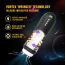 Мастурбатор с вибрацией, ротацией, толчками и подогревом M For Men Quantum X, черный - Фото №12