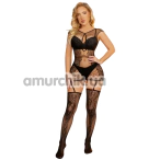 Комбинезон Star Night Pin-Up Net Bodystocking, черный - Фото №1