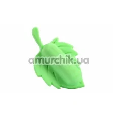 Кліторальний вібратор Eve's Fig Leaf, зелений - Фото №1