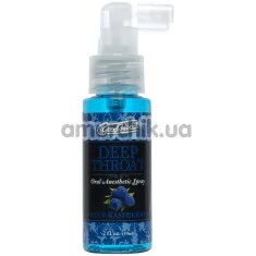 Расслабляющий спрей для минета GoodHead Deep Throat Spray Blue Raspberry - голубая малина, 59 мл - Фото №1