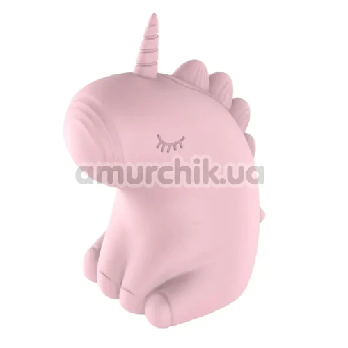 Кліторальний вібратор з пульсацією Univibe Sexy Unicorn, рожевий