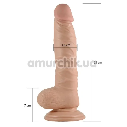 Фалоімітатор Lovetoy Real Extreme 350041, тілесний