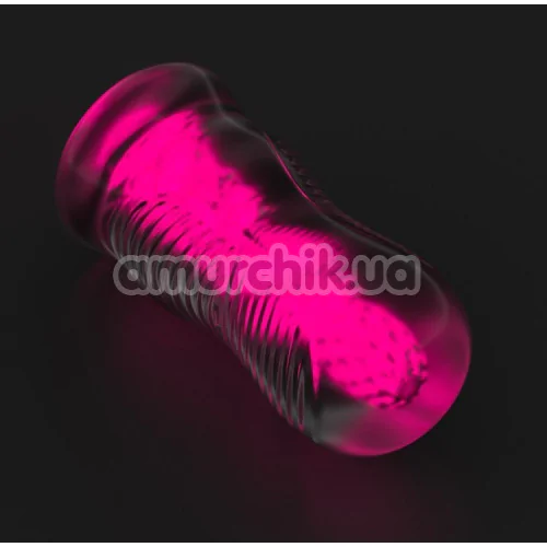 Мастурбатор Lumino Play Masturbator 6.0 LV342041, рожевий світиться у темряві
