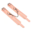 Фиксаторы для ног Liebe Seele Dark Candy Pink Ankle Cuffs With Silver Hardware, розовые - Фото №2