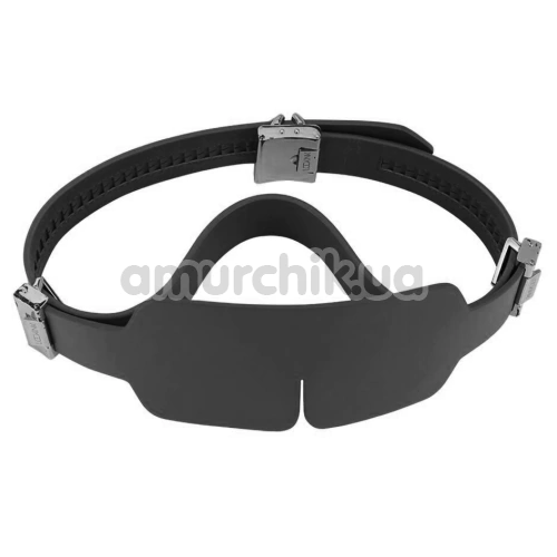 Маска Lockink Luxury Leather Blindfold Kit, черная