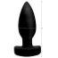 Анальна пробка з вібрацією Ass Thumpers The Taper 10X Smooth Vibrating Anal Plug, чорна - Фото №6