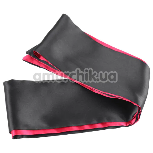 Повязка на глаза Wild Play Satin Eye Mask C18, черно-красная