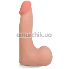 Фаллоимитатор Doc Johnson The Realistic Cock With Balls 7, телесный - Фото №1