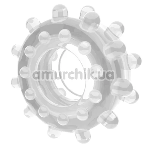 Ерекційне кільце Power Plus Cock Ring Series LV1433, прозоре