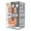 Подвійний фалоімітатор SilexD Premium Silicone Dildo Model 1 Size 8-7, тілесний - Фото №3