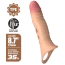 Насадка на пенис с вибрацией Pretty Love Penis Sleeve 026241Z, телесная - Фото №7