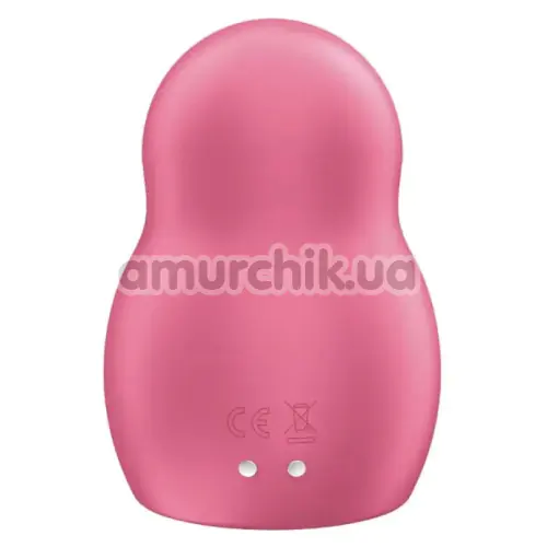 Симулятор орального секса для женщин с вибрацией Satisfyer Pro To Go 1, розовый