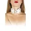 Нашийник sLash Vip Leather Collar, білий - Фото №3