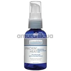 Стимулирующий гель для простаты TitanMen Packin Heat Prostate Stimulation Gel, 59 мл - Фото №1