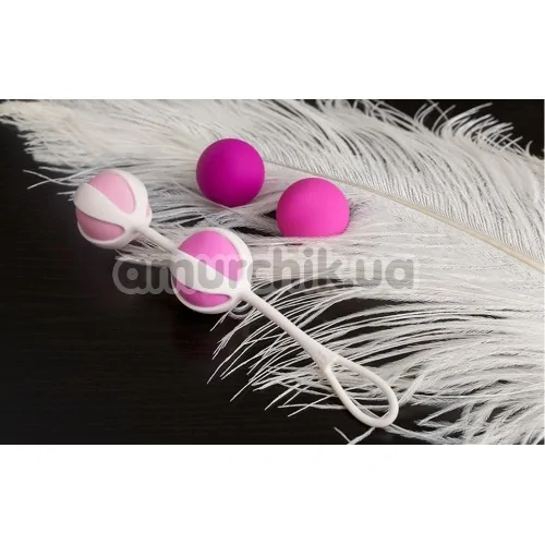 Вагинальные шарики Geisha Balls 2, розовые