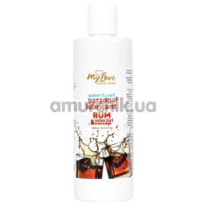 Масажний лубрикант MyLove Aroma Series Personal Lubricant 2in1 Rum - ром, 300 мл - Фото №1