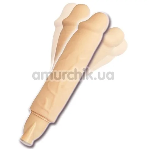 Вибратор Pure Skin Bendies телесный