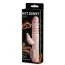 Вібратор з ротацією, поштовхами і підігрівом Hot Bunny BW-037039, тілесний - Фото №10