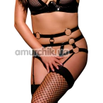 Трусики OhMyG! Tokyo Garter Belt Panty T012, чорні - Фото №1