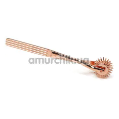Колесо Вартенберга Liebe Seele X-Rose Three-Row Wartenberg Pinwheels, розово-золотое - Фото №1
