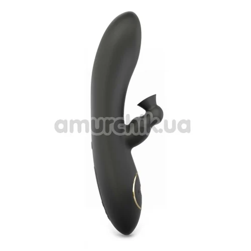 Вибратор Dorcel Divine Rabbit, черный - Фото №1