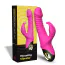 Вибратор с толчками и вращением головки Thrusting Vibrator Zing, розовый - Фото №11