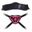 Трусики для страпона Lovetoy Orgazm Cozy Harness Series + 4 кольца, розовые - Фото №1