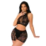 Комплект JSY Sexy Lingerie WW7255, черный: топ + шорты - Фото №3