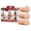 Набор из 3 мастурбаторов XXX To-Go 3 in 1 Masturbator - Фото №6