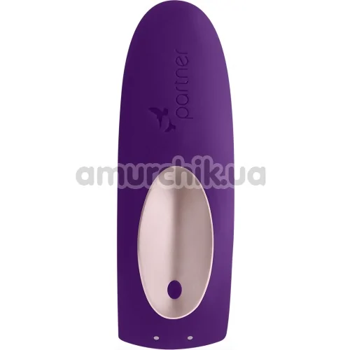 Вибратор с дистанционным управлением Satisfyer Double Plus Remote, фиолетовый