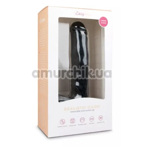 Фаллоимитатор Easy Toys Realistic Dildo 26.5 см, черный