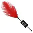 Перышко для ласк Art of Sex Feather Tickler, красное - Фото №1