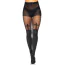 Колготки Leg Avenue Bless Me Cross Tights, чорні - Фото №1