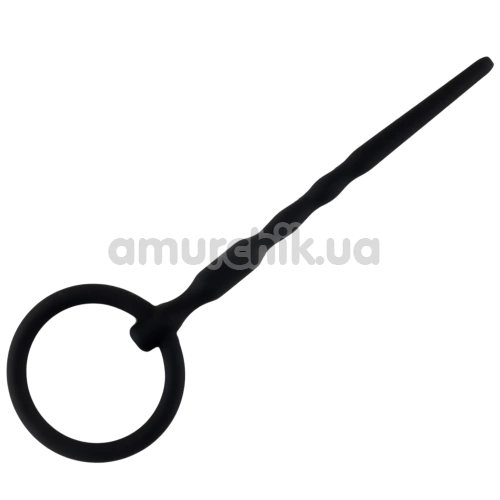 Уретральная вставка Penis Plug No. 04, черная