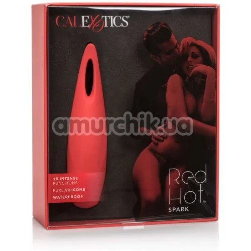 Кліторальний вібратор Red Hot Spark, червоний